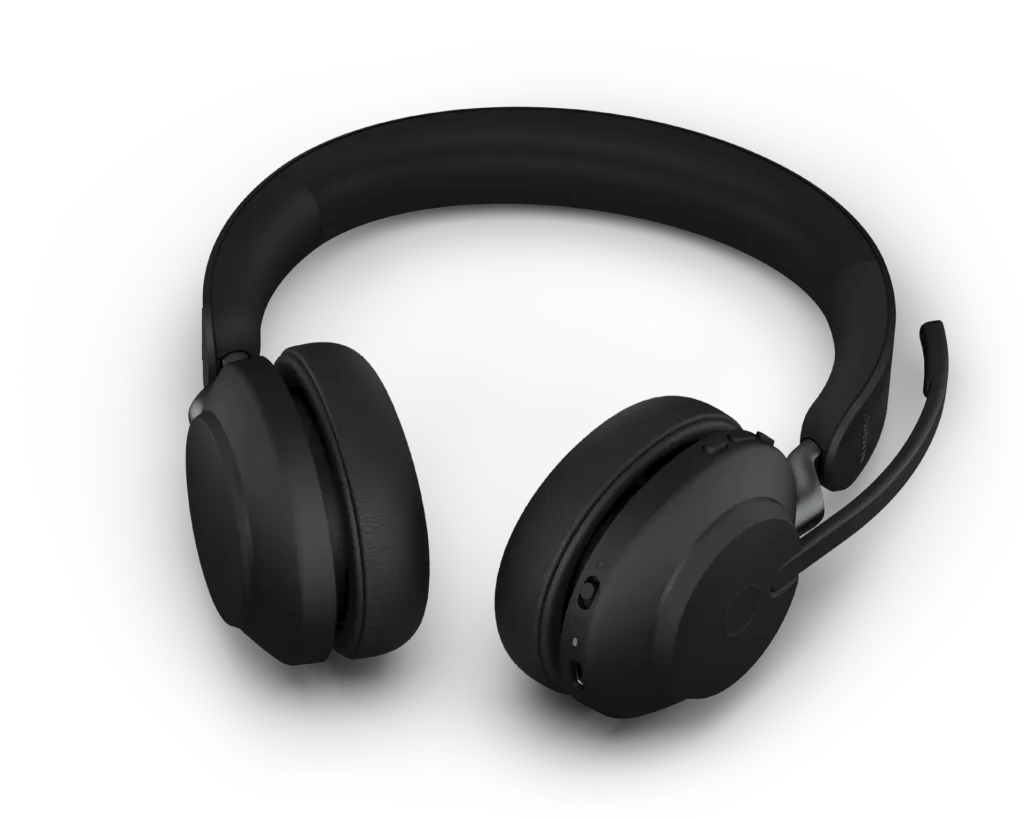 Casque téléphonique sans fil Jabra Evolve 2 65 pour standard d'entreprise