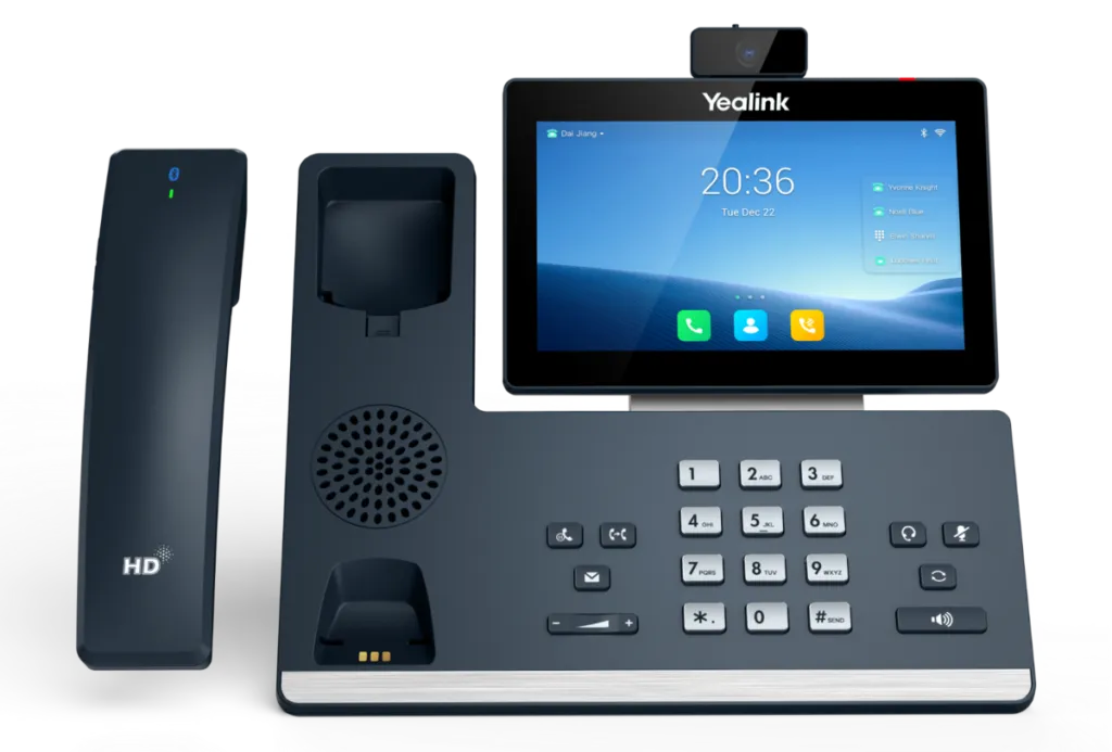 Poste téléphonique IP Yealink T58W pro avec écran tactile